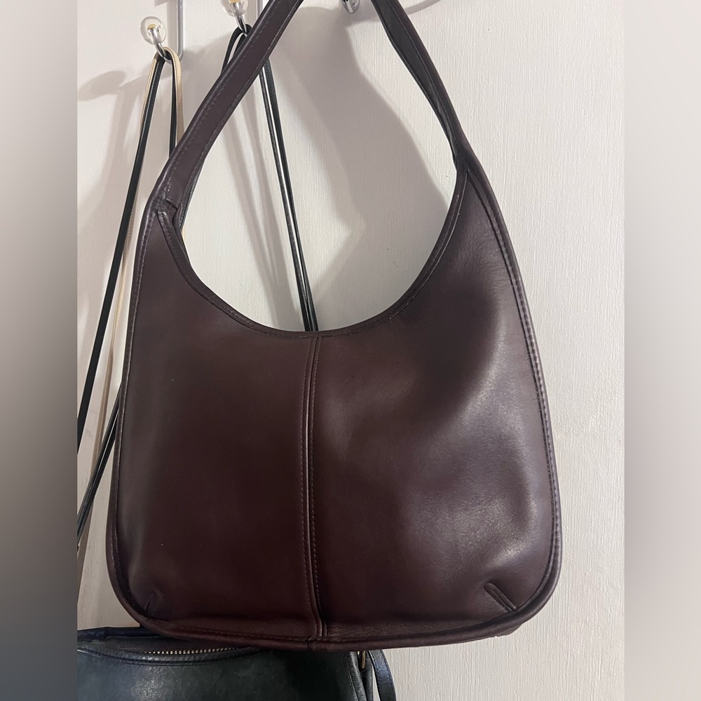Vintage Coach Ergo Zip 9025 Mahogany Brown 1997 USA